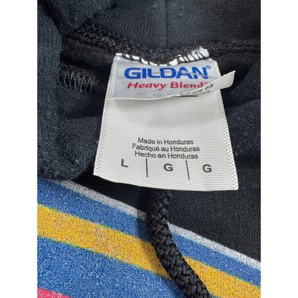 Men’s Black Atlanta Falcons & Braves Mashup Hooded Sweatshirt Size Large - Picture 4 of 6